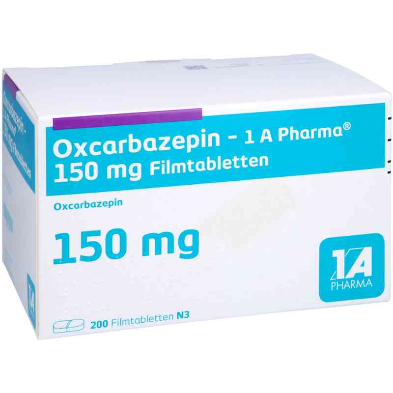 Oxcarbazepin-1A Pharma 150mg 200 stk von 1 A Pharma GmbH PZN 09318459