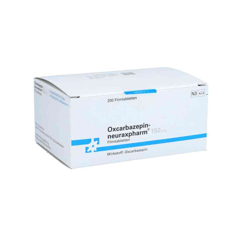 Oxcarbazepin-neuraxpharm 150mg 200 stk von neuraxpharm Arzneimittel GmbH PZN 09519465