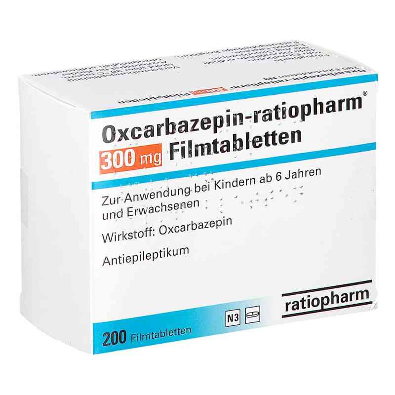 Oxcarbazepin-ratiopharm 300mg 200 stk von ratiopharm GmbH PZN 06055232