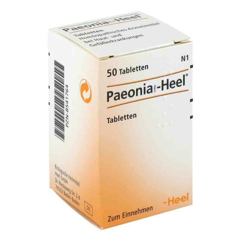 Paeonia Comp.heel Tabletten 50 stk von Biologische Heilmittel Heel GmbH PZN 08541764