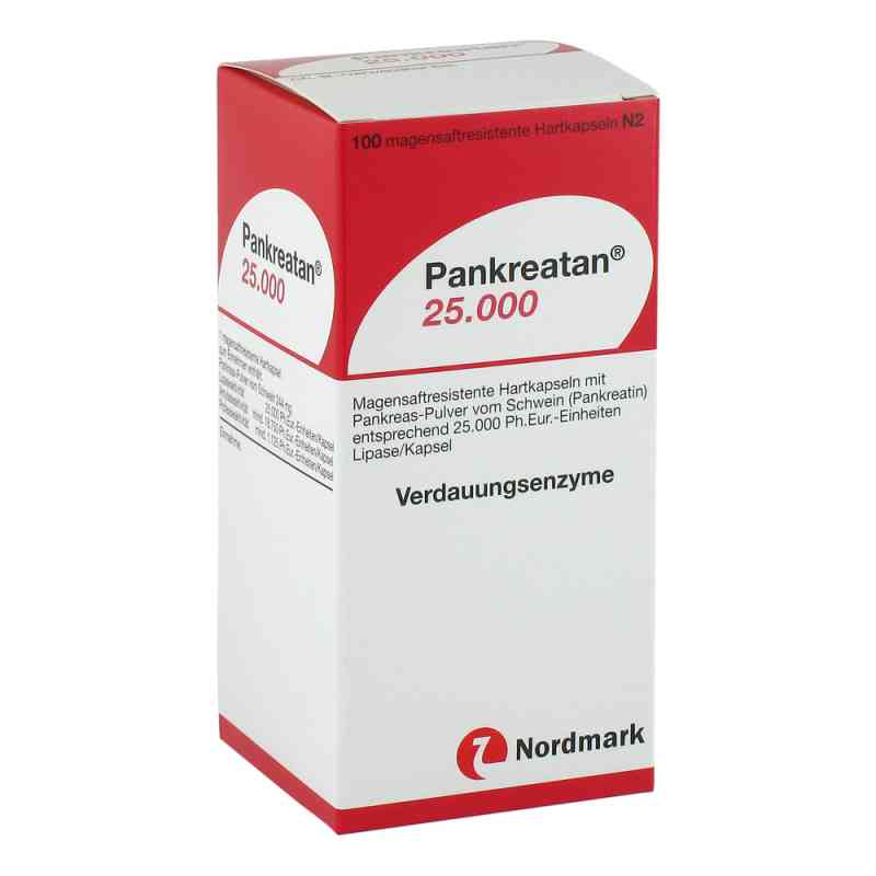 Pankreatan 25000 100 stk von NORDMARK Arzneimittel GmbH & Co. PZN 06890035