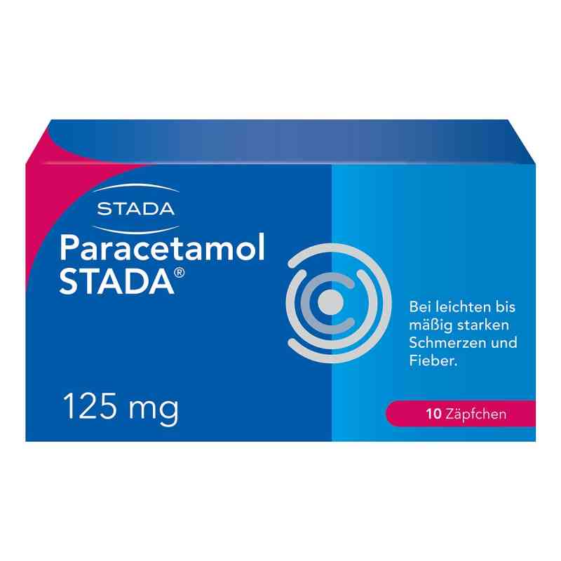 Paracetamol STADA 125 mg Zäpfchen 10 stk von STADA Consumer Health Deutschland GmbH PZN 03798429