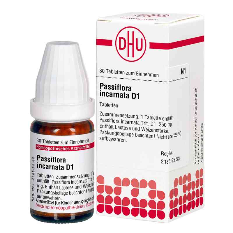 Passiflora Incarnata D1 Tabletten 80 stk von DHU-Arzneimittel GmbH & Co. KG PZN 02928746