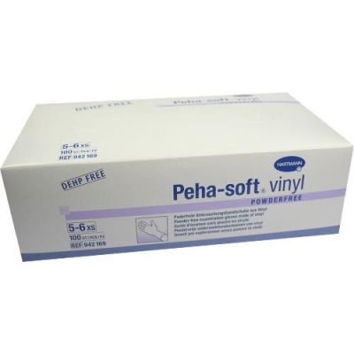 Peha Soft Vinyl Unt.handschuhe puderfrei unsteril Xs 100 stk von PAUL HARTMANN AG PZN 06682414