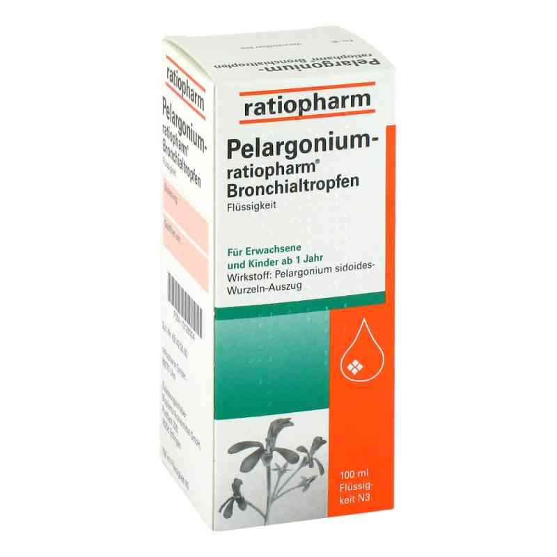 Pelargonium-ratiopharm Bronchialtropfen 100 ml von ratiopharm GmbH PZN 10128304