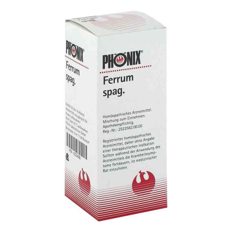 Phönix Ferrum spag. Tropfen 50 ml von PHöNIX LABORATORIUM GmbH PZN 04223406