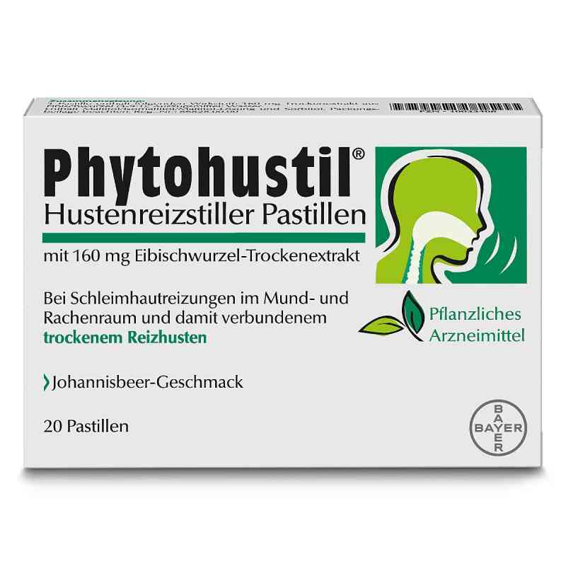 Phytohustil Hustenreizstiller Pastillen gegen Reizhusten 20 stk von Bayer Vital GmbH PZN 10033408