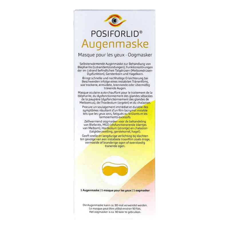 Posiforlid Augenmaske 1 stk von JUNEK Europ-Vertrieb GmbH PZN 16616051