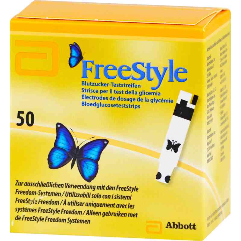 Precision Freestyle Teststreifen ohne Codier. 50 stk von 1001 Artikel Medical GmbH PZN 09489161