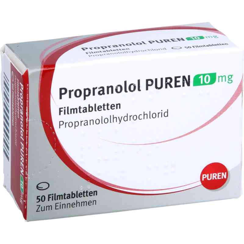 Propranolol Puren 10mg Fta 50 stk von PUREN Pharma GmbH & Co. KG PZN 16146504