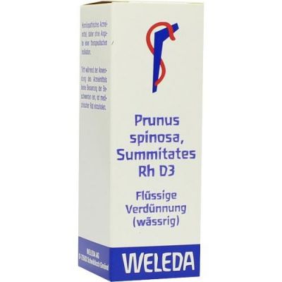 Prunus Spinosa Summitates Rh D3 Dilution 20 ml von WELEDA AG PZN 01630393