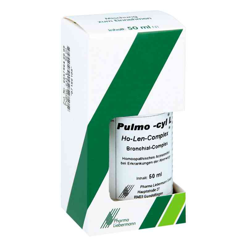 Pulmo Cyl L Ho Len Complex Tropfen 50 ml von Pharma Liebermann GmbH PZN 07186108