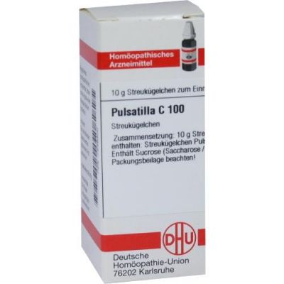 Pulsatilla C100 Globuli 10 g von DHU-Arzneimittel GmbH & Co. KG PZN 07249300