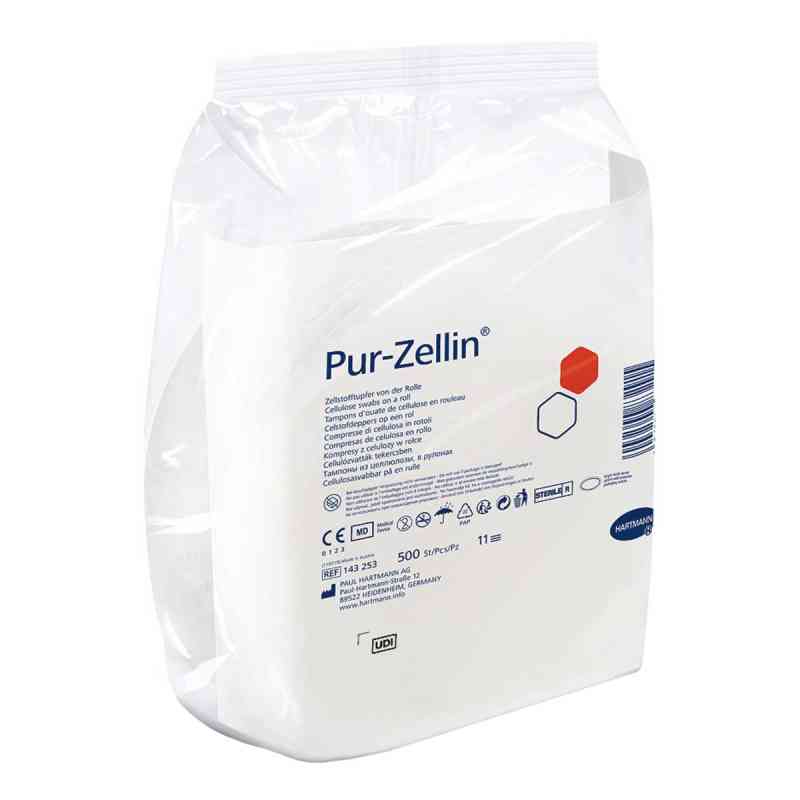 Pur Zellin 4x5 cm steril Rolle zu 500 St. 1 stk von PAUL HARTMANN AG PZN 03548112