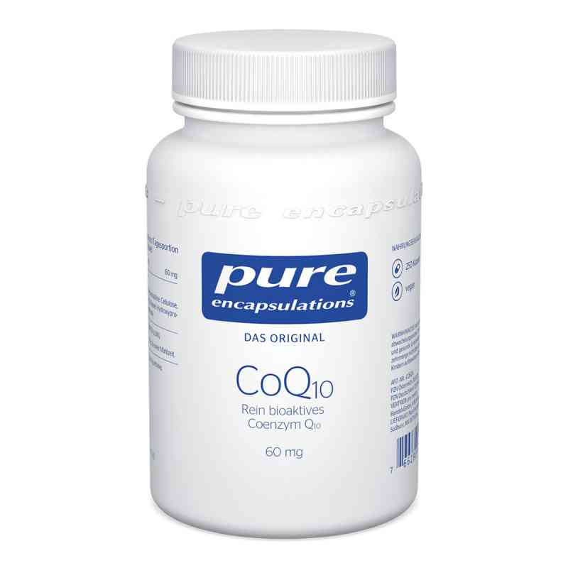 Pure Encapsulations 60 mg CoQ10 250 stk von pro medico GmbH PZN 09205057