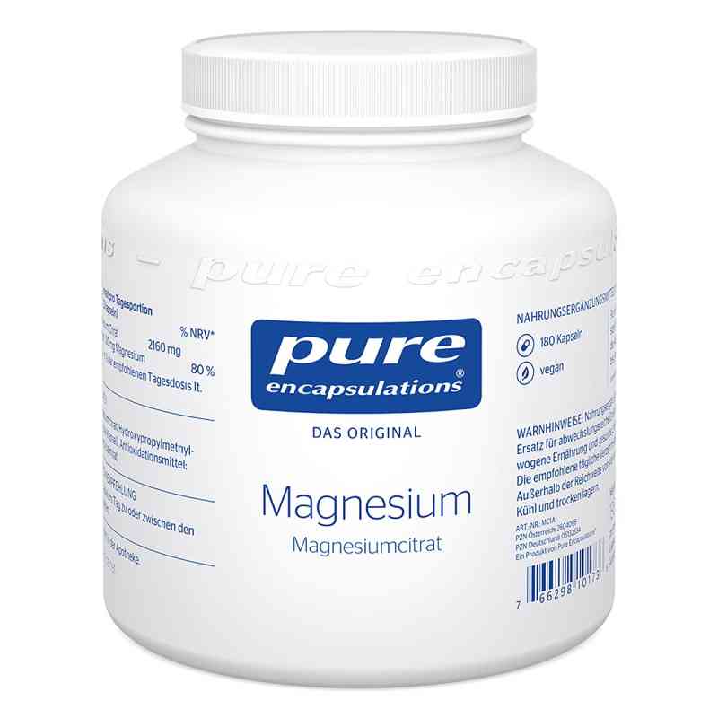 Pure Encapsulations Magnesiumcitrat Kapseln 180 stk von pro medico GmbH PZN 05132634