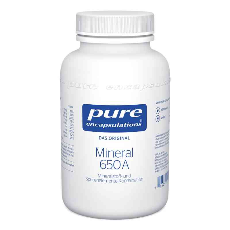 Pure Encapsulations Mineral 650a Kapseln 180 stk von Pure Encapsulations LLC. PZN 05133527