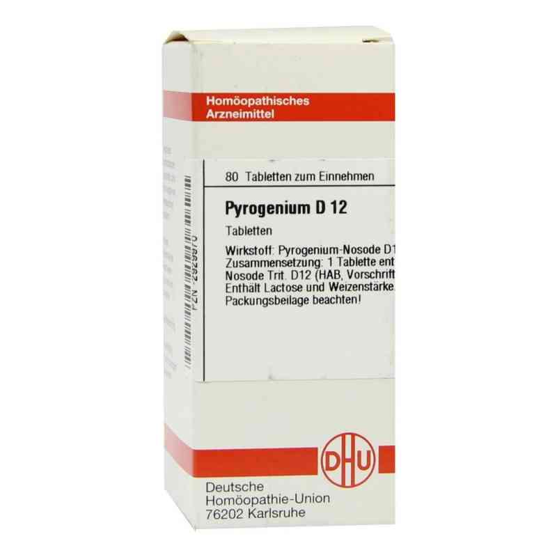 Pyrogenium D12 Tabletten 80 stk von DHU-Arzneimittel GmbH & Co. KG PZN 02929970