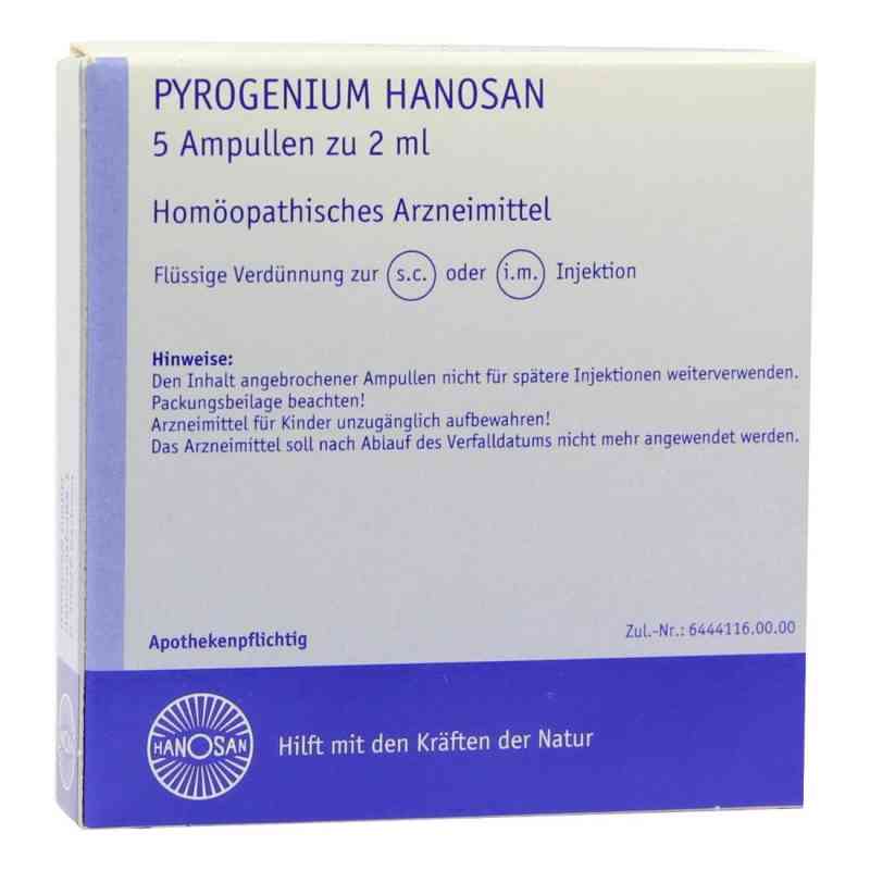Pyrogenium Hanosan Injektionslösung 5X2 ml von HANOSAN GmbH PZN 01834635