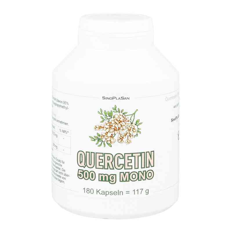 Quercetin 500 mg Mono Kapseln 180 stk von SinoPlaSan AG PZN 16838194