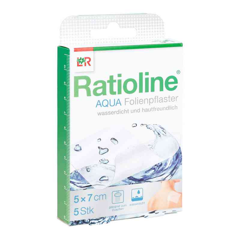 Ratioline aqua Duschpflaster 5x7 cm 5 stk von Lohmann & Rauscher GmbH & Co.KG PZN 01805409