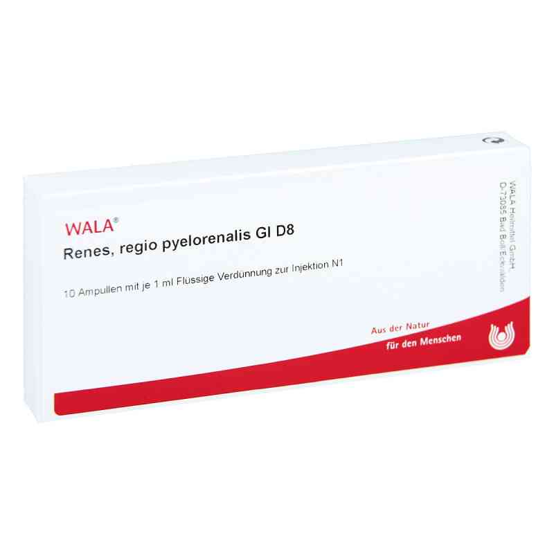Renes Regio Pyelorenal Gl D8 Ampullen 10X1 ml von WALA Heilmittel GmbH PZN 03354170