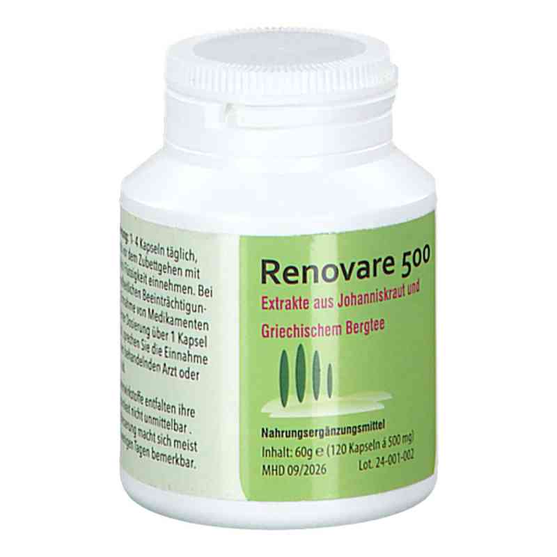 Renovare 500 Kapseln 120 stk von CERETIS LIMITED PZN 19513624