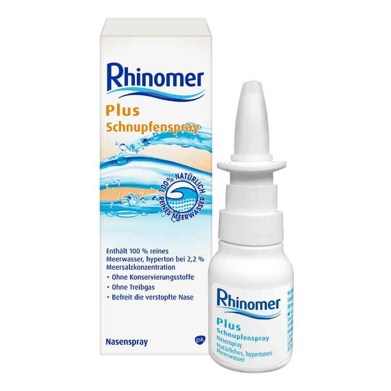 Rhinomer Plus Schnupfenspray 20 ml von GlaxoSmithKline Consumer Healthc PZN 09935264