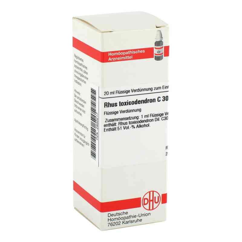Rhus Tox. C30 Dilution 20 ml von DHU-Arzneimittel GmbH & Co. KG PZN 02930217