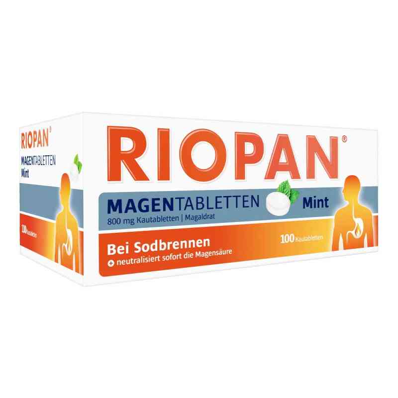 Riopan Magen Tabletten Mint 100 stk von DR. KADE Pharmazeutische Fabrik  PZN 01139645