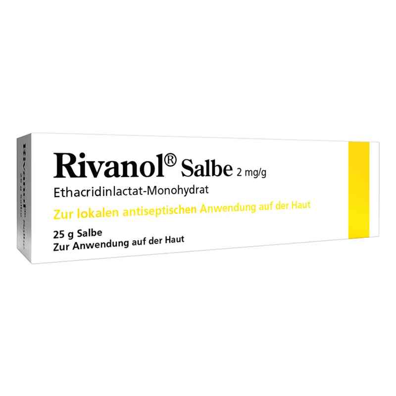 Rivanol Salbe 25 g von DERMAPHARM AG PZN 06185615
