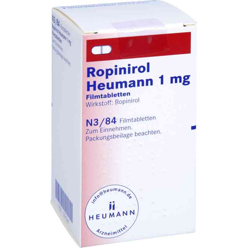 Ropinirol Heumann 1mg 84 stk von HEUMANN PHARMA GmbH & Co. Generica KG PZN 03761567