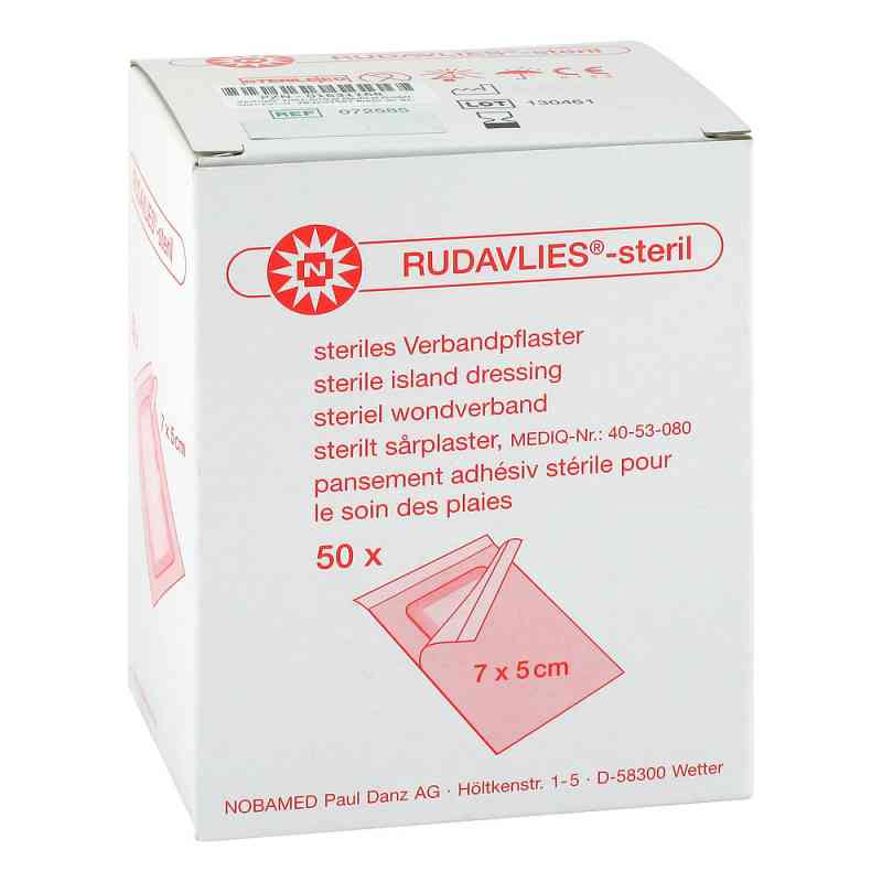 Rudavlies-steril Verbandpflaster5x7 cm 50 stk von 1001 Artikel Medical GmbH PZN 01631168