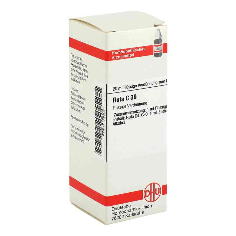 Ruta C30 Dilution 20 ml von DHU-Arzneimittel GmbH & Co. KG PZN 07179203