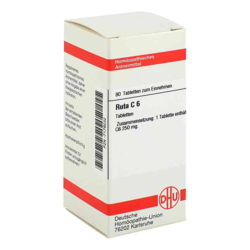 Ruta C6 Tabletten 80 stk von DHU-Arzneimittel GmbH & Co. KG PZN 07179232