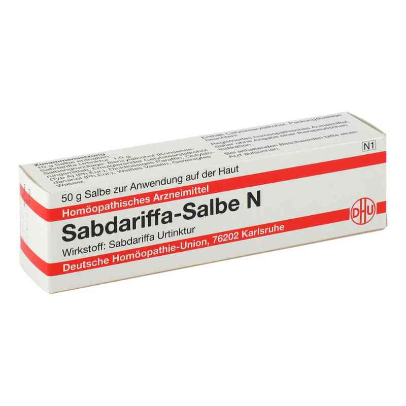 Sabdariffa Salbe N 50 g von DHU-Arzneimittel GmbH & Co. KG PZN 01055339