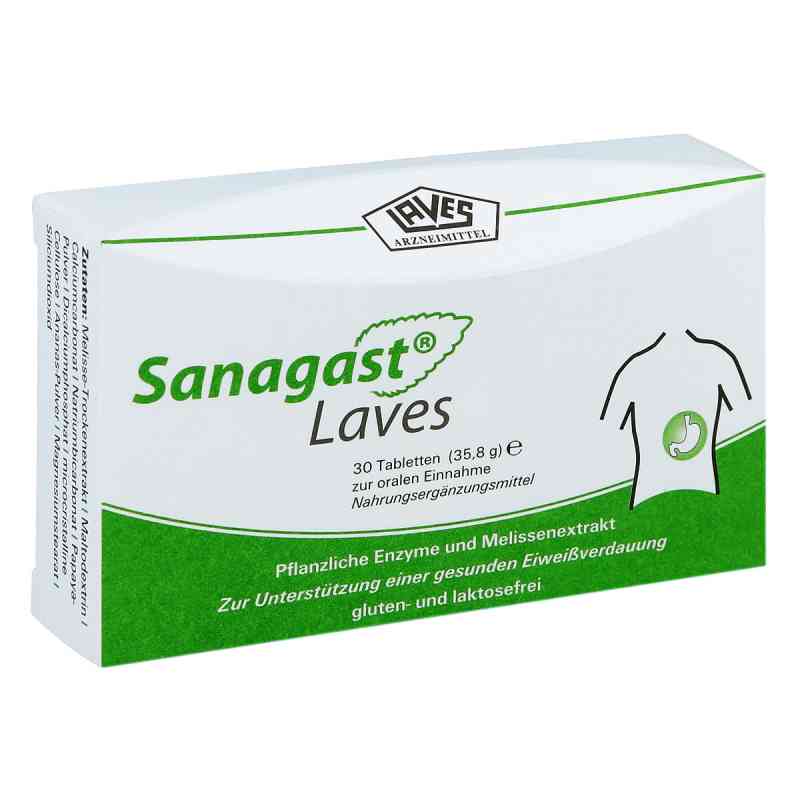 Sanagast Laves Tabletten 30 stk von 3i nature PZN 07146267