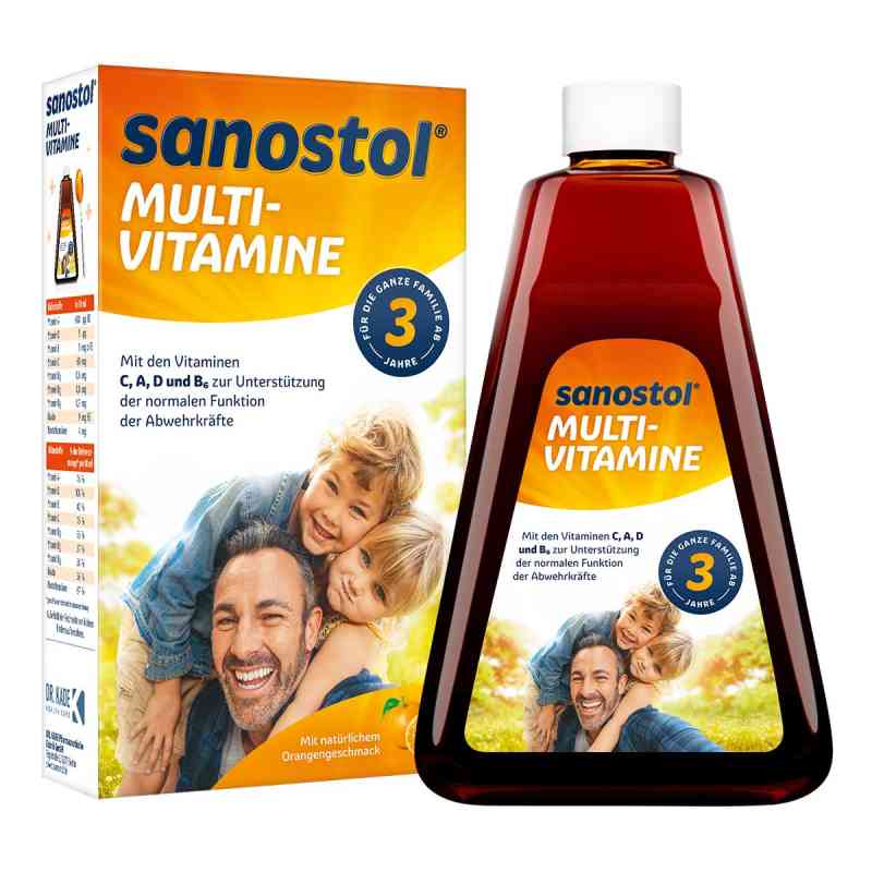 Sanostol Saft 230 ml von DR. KADE Pharmazeutische Fabrik  PZN 02470997