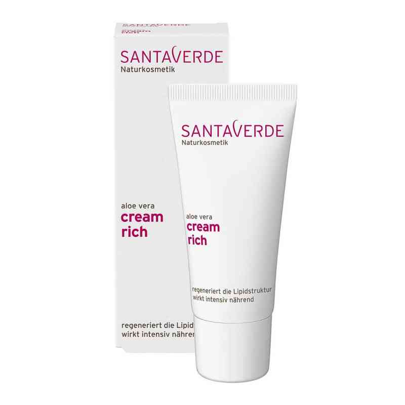 Santaverde Aloe Vera Creme rich 30 ml von SANTAVERDE GmbH PZN 04665044