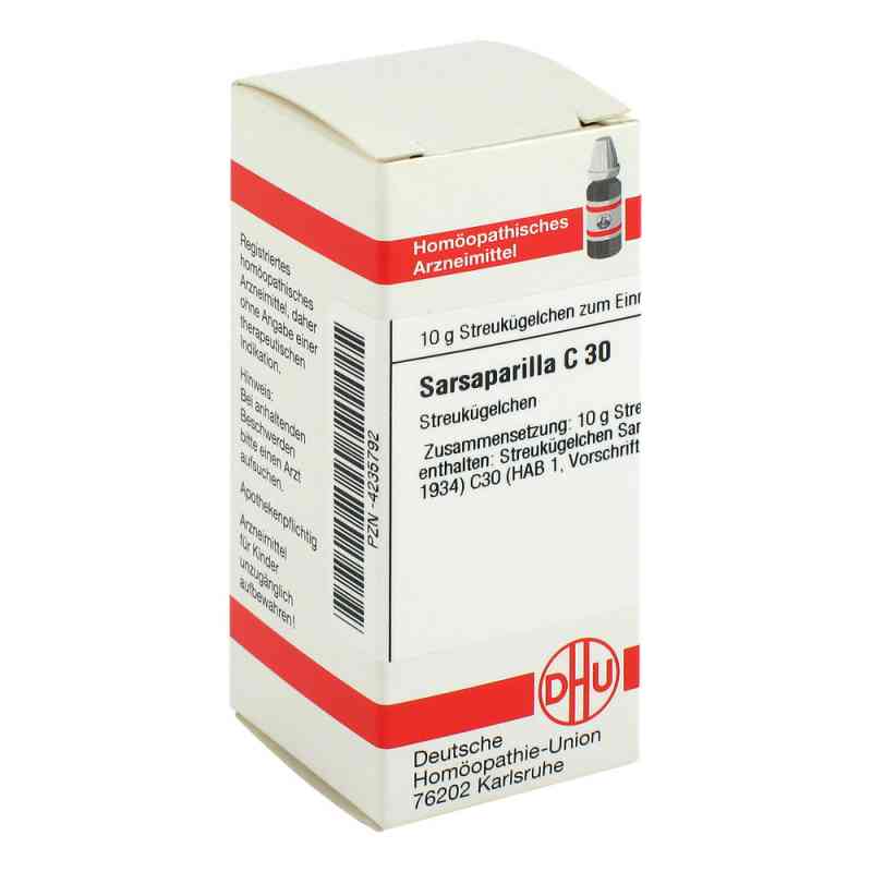 Sarsaparilla C30 Globuli 10 g von DHU-Arzneimittel GmbH & Co. KG PZN 04235792