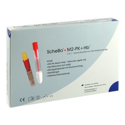 Schebo M2-pk+hb 2 in1 Kombi-darmkrebsvorsorge Test 1 Pck von ScheBo Biotech AG PZN 00242826
