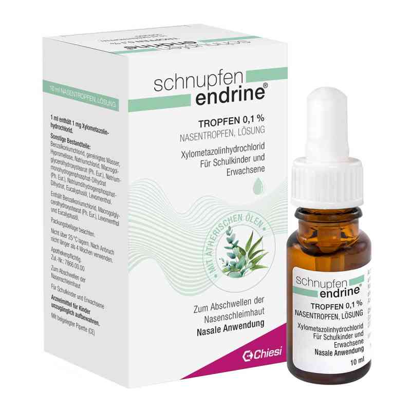 Schnupfen endrine Tropfen 0,1% 10 ml von Chiesi GmbH PZN 03925069