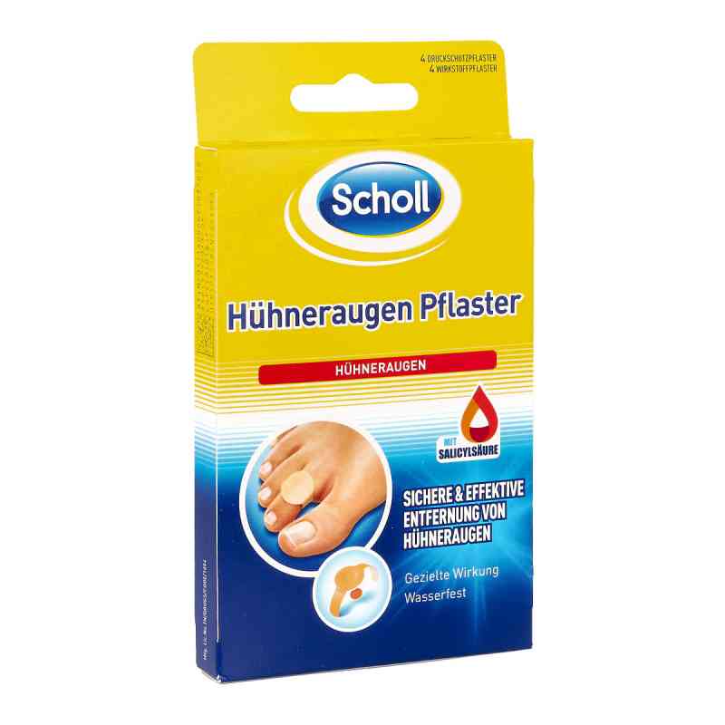 Scholl Hühneraugen Pflaster 4 stk von Scholl's Wellness Company GmbH PZN 11136145