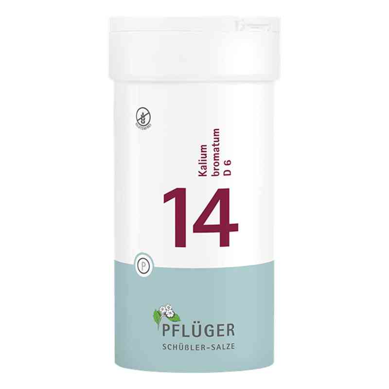 Schüßler-Salze Biochemie Pflüger 14 Kalium bromat.D 6 Tbl. 400 stk von Homöopathisches Laboratorium Alexander Pflüger Gmb PZN 06321389