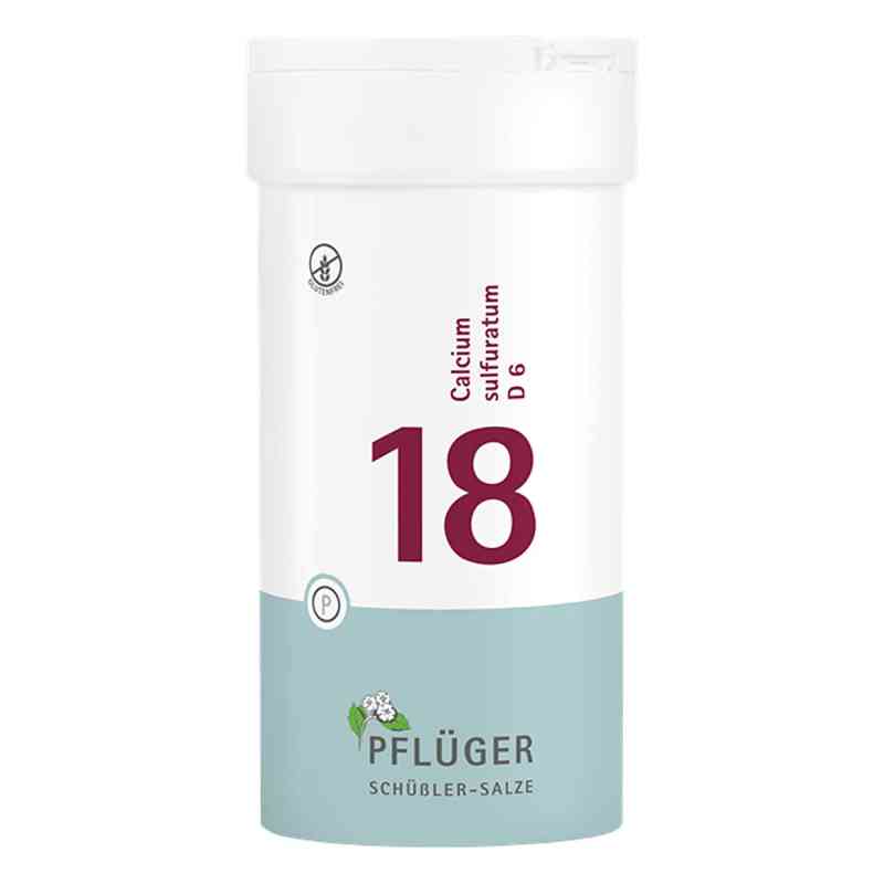 Schüßler-Salze Biochemie Pflüger 18 Calcium sulfurat.D 6 Tbl. 400 stk von Homöopathisches Laboratorium Alexander Pflüger Gmb PZN 06322549
