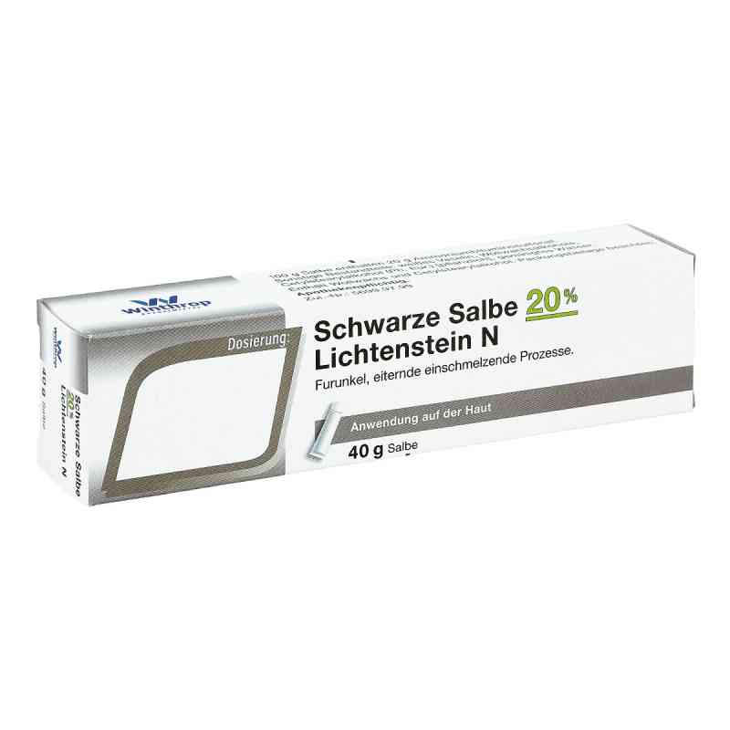 Schwarze Salbe 20% Lichtenstein N 40 g von Zentiva Pharma GmbH PZN 01596319