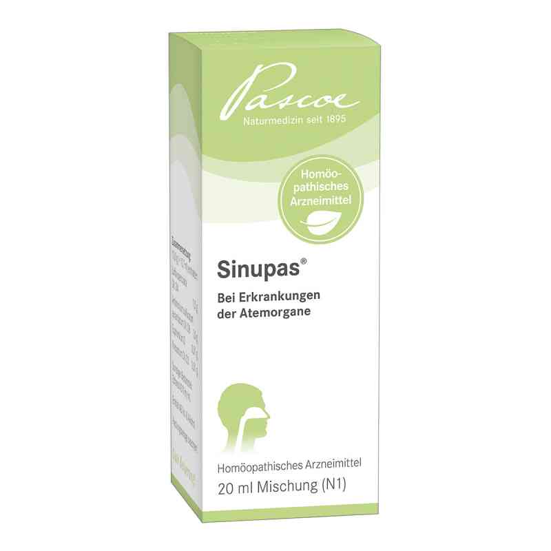 Sinupas Tropfen 20 ml von Pascoe pharmazeutische Präparate PZN 00044084