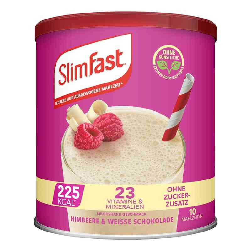 Slim Fast Pulver Himbeere+weiße Schokolade 365 g von ALLPHARM Vertriebs GmbH PZN 18825215