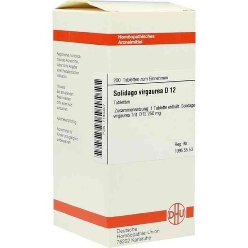 Solidago Virgaurea D12 Tabletten 200 stk von DHU-Arzneimittel GmbH & Co. KG PZN 07180407