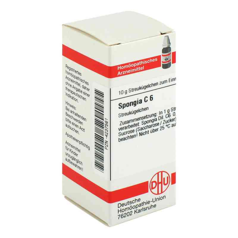 Spongia C6 Globuli 10 g von DHU-Arzneimittel GmbH & Co. KG PZN 04237561